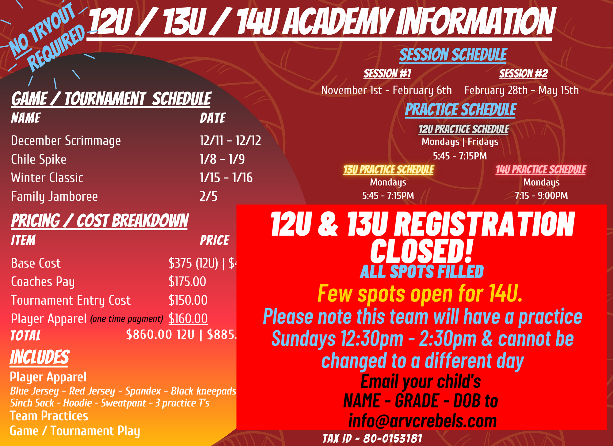 Final 9U- 16 U Academy FlyersAcademy (8 x 11 in) (10)