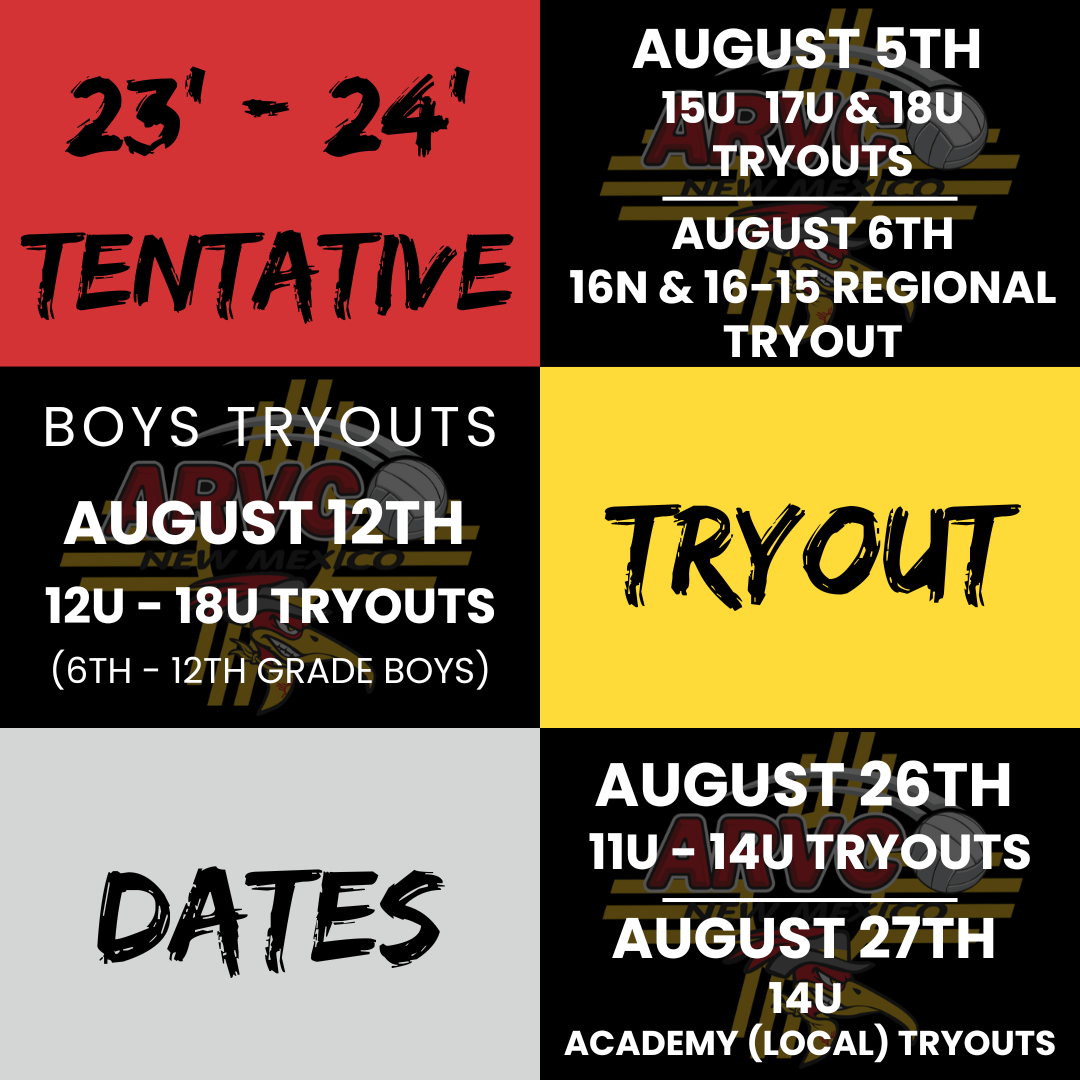 23'24' Save The Date Tryouts