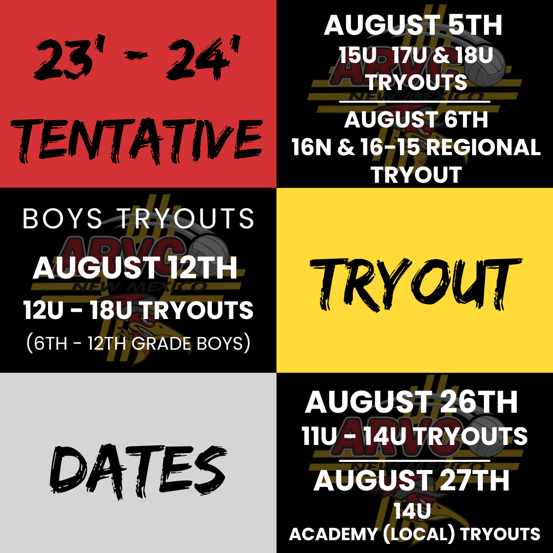 23'24' Save The Date Tryouts 23'24' Save The Date Tryouts